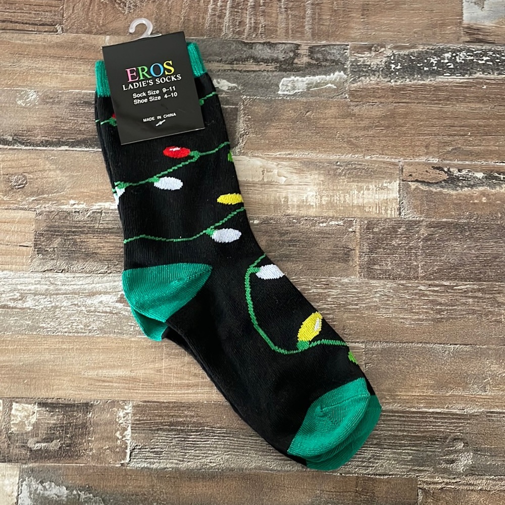 EROS LADIES SOCKS • Sock Size 9-11 • Shoe Size 4-10